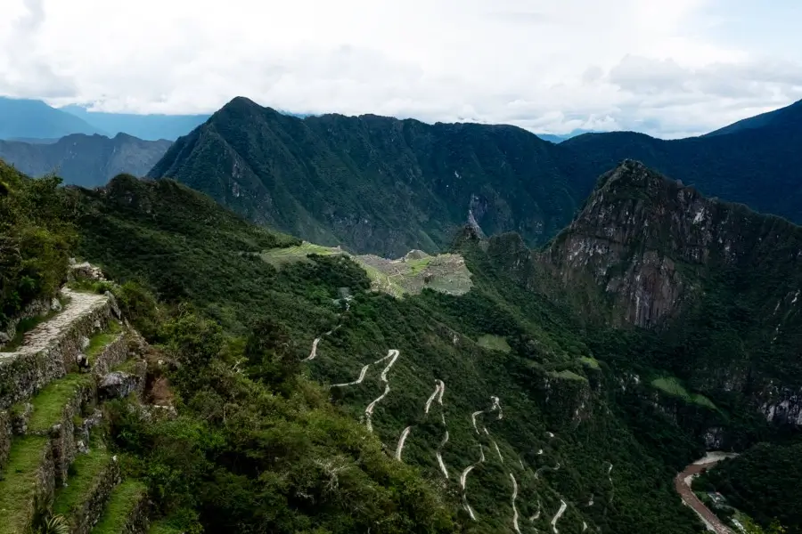 Arriving at the Sun Gate