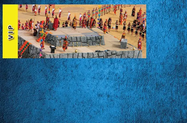 Billet pour l'Inti Raymi 2026. Section jaune.
